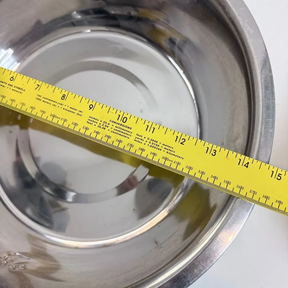 3 Stainless Steel Dog Bowls Set XXL 14” & 2 -8”